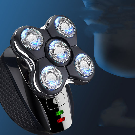 Afeitadora eléctrica lavable para todo el cuerpo cinco en uno para hombres